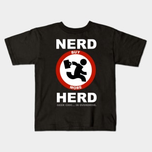 Nerd Herd - Geek Chic in Overdrive Kids T-Shirt